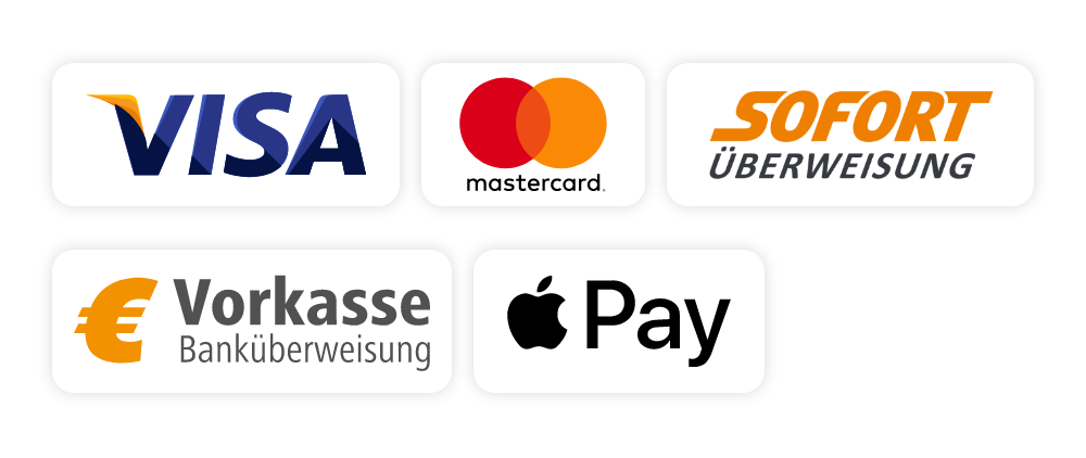 Alle Zahlungsmitel